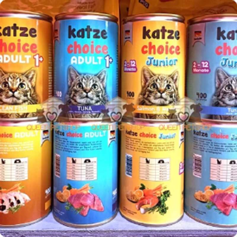 Jual Makanan Kucing Basah Katze Choice Adult Kitten Cat Food Termurah Online April 2021 Blibli