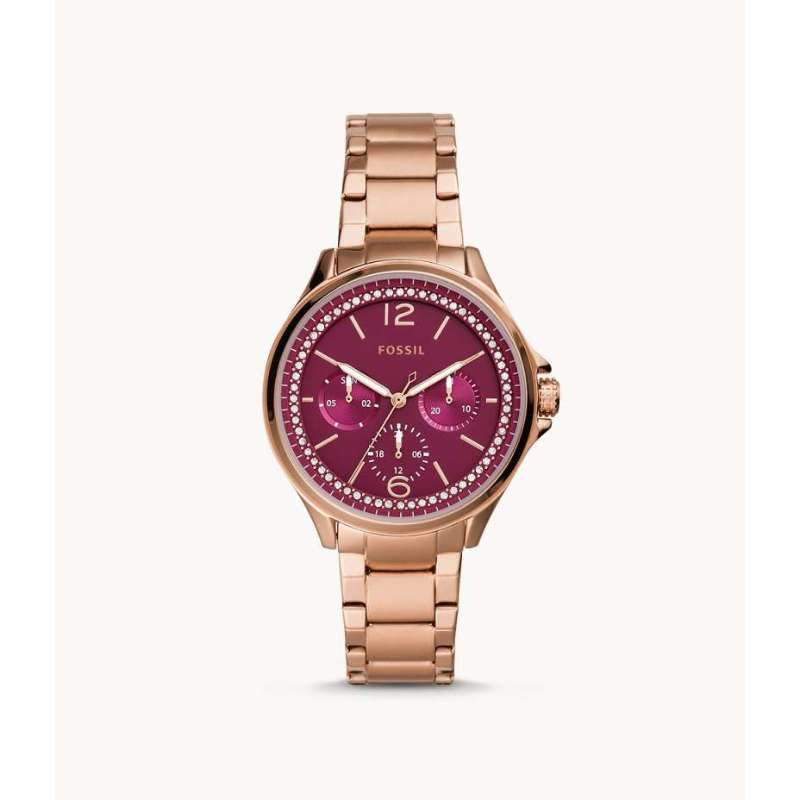 Promo Fossil Sadie Multifunction Rose 