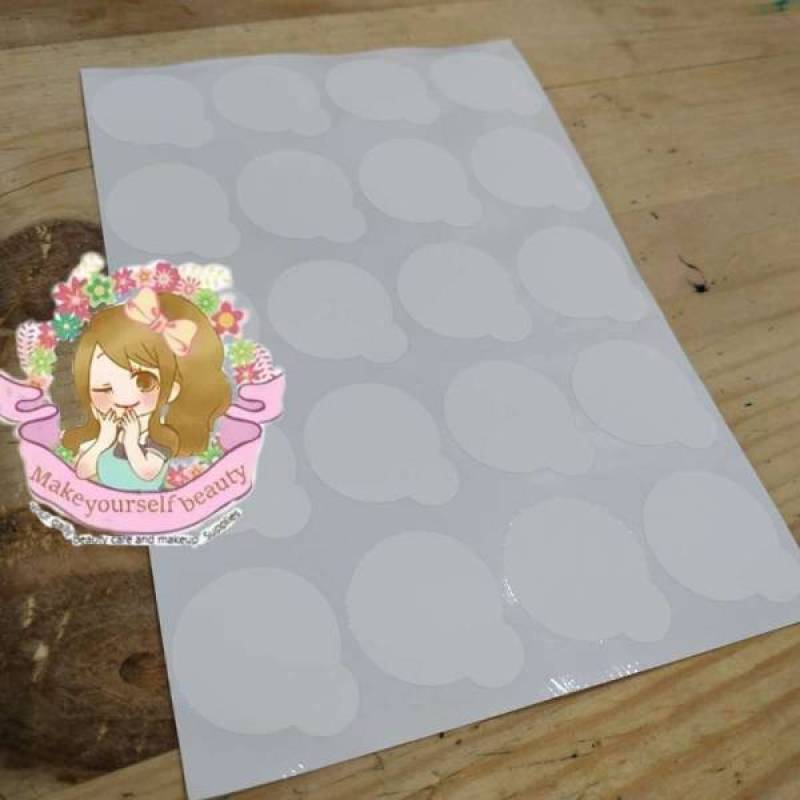 Glue paper eyelash extensions stiker jade stone pasang bulu mata sambung Stiker Alas Jade Stone Glue Holder Eyelash Extension