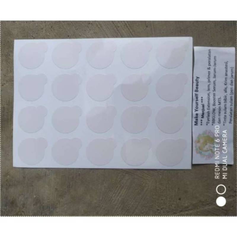 Jual Glue paper eyelash extensions stiker jade stone pasang ...