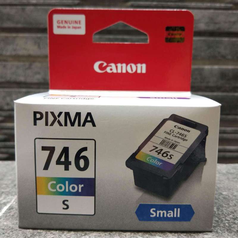 canon pixma 746 s small original ink cartridge color