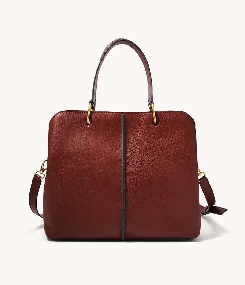 Jual Fossil Lane Satchel Henna Leather ZB1322227 Tas Wanita di