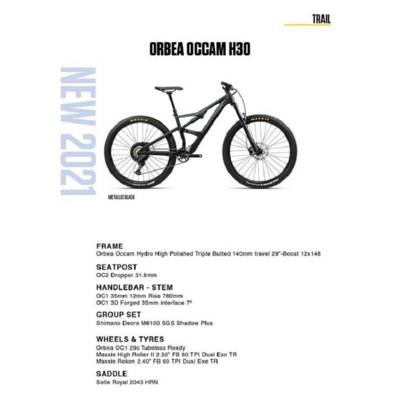 Orbea Occam H30 Sepeda MTB