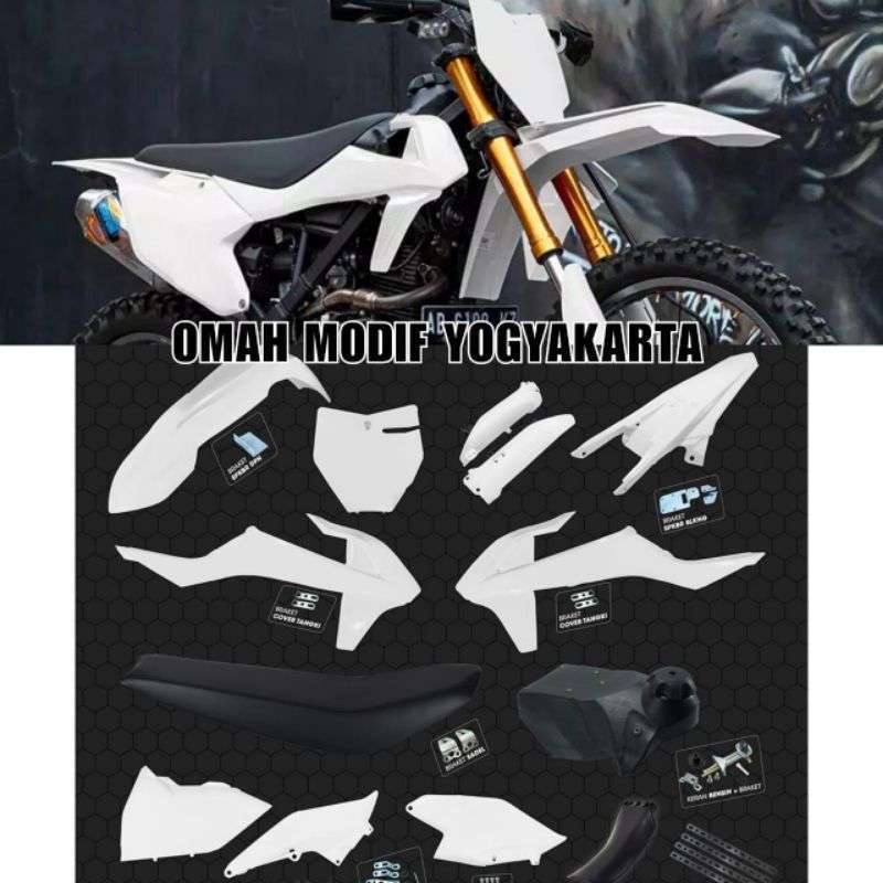 Jual Body Full Set KTMX 250 PNP KLX 150 