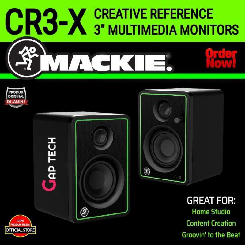 Promo Mackie CR3-X Reference 3 