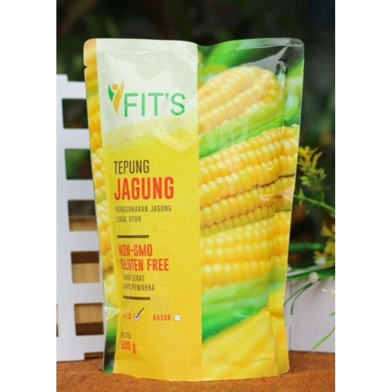 Jual Tepung Jagung Polenta Fits Mandiri 500g Kemasan Ekonomis Non Gmo Halus Terbaru November 2021 Harga Murah Kualitas Terjamin Blibli