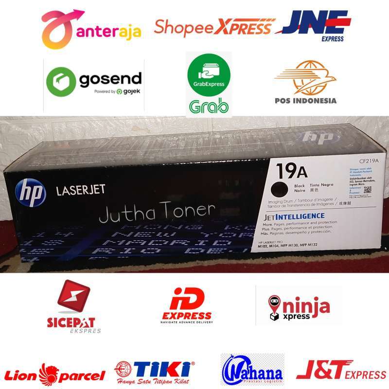 Jual toner hp laserjet 19a drum kit cf219a m102a m102 m104 m132 m130 di  Seller Jutha - Kota Jakarta Pusat, DKI Jakarta | Blibli