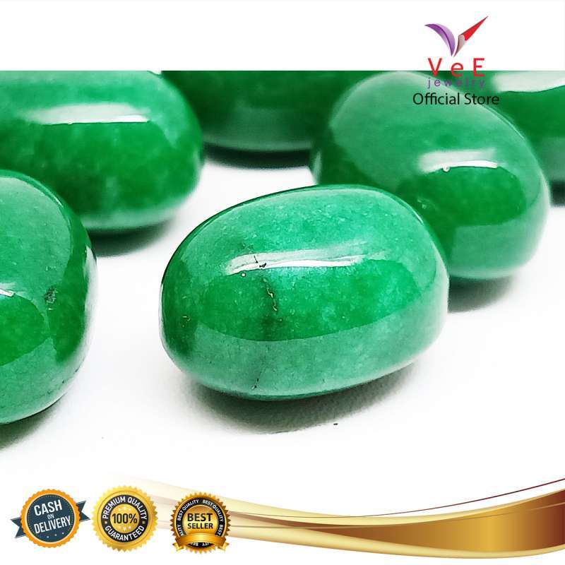 Promo Butiran Batu Giok Burma Hijau Asli Oval 23mm - VeE Batu Kesehatan  Diskon 76% di Seller Telorin Official Store - null, Kota Bekasi | Blibli