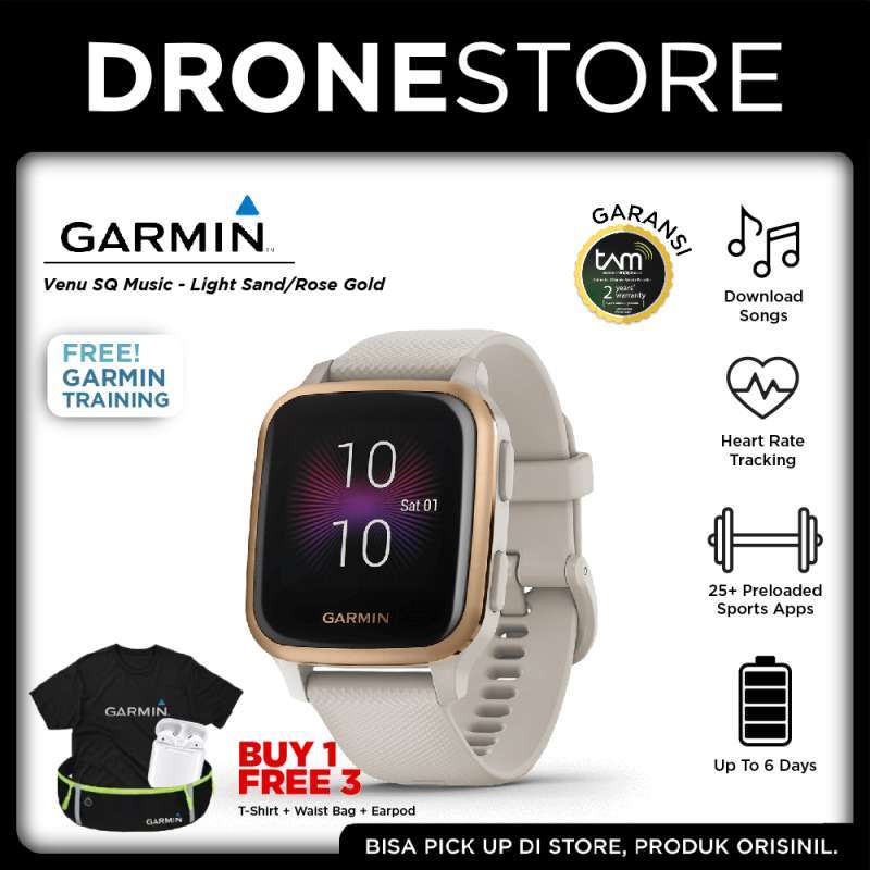 Garmin venu sq rose gold Clearance