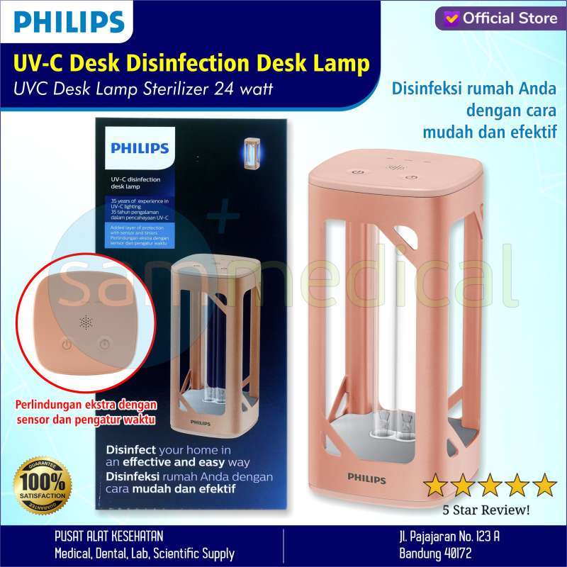 Harga philips uvc online disinfection desk lamps