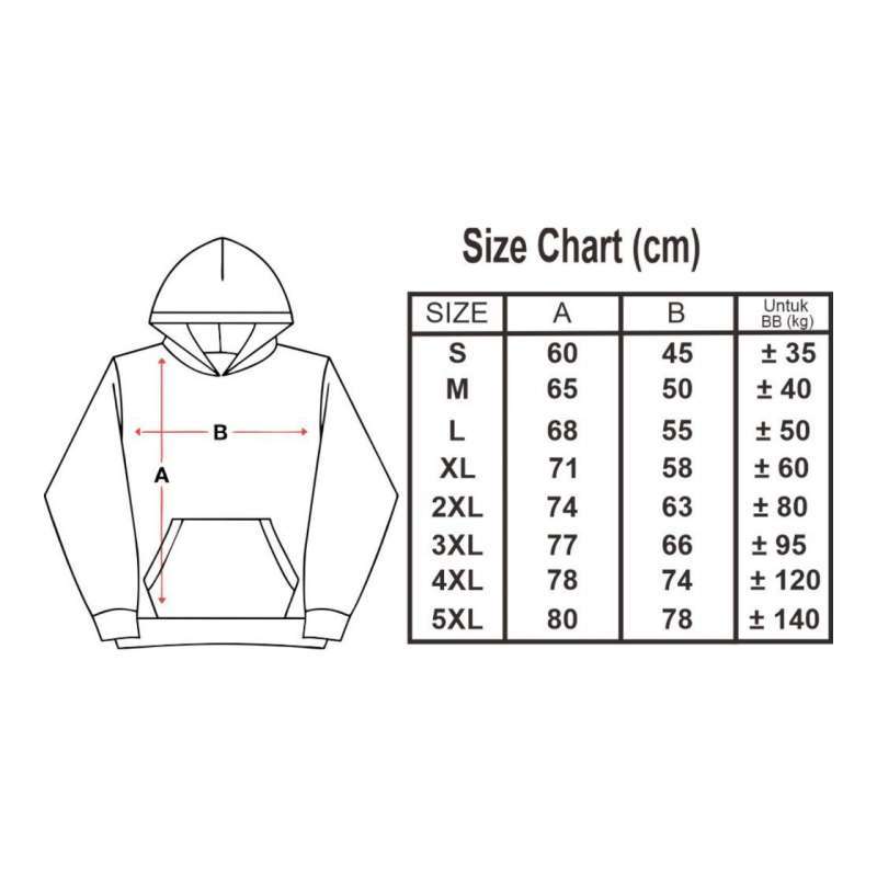 Xxl discount hoodie size