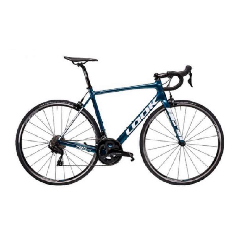 Jual Fullbike Road Look 785 Huez Metallic Blue Glossy 105 Shim