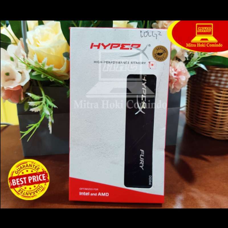 MEMORY RAM KINGSTON HYPERX FURY DDR4 8GB 2X4GB 2666MHZ ORIGINAL