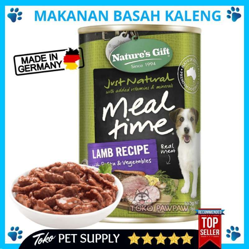 Promo Dog Food Makanan Anjing Nature S Gift Meal Time 700gr Wetfood Makanan Anjing Basah Dog Food Basah Di Seller Toko Pawpaw Kab Sleman Di Yogyakarta Blibli