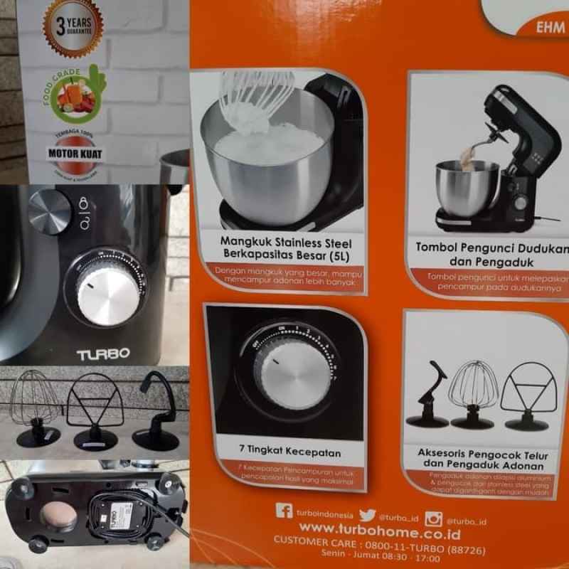 turbo mixer grande ehm 9595