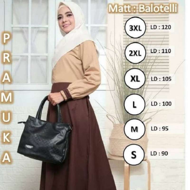Jual Baju Gamis Polos Jumbo Pramuka Syari Pns Seragam Dinas Pemda Khaki Pdh Wanita Cv A Busui Terbaru Murah Mei 2021 Blibli