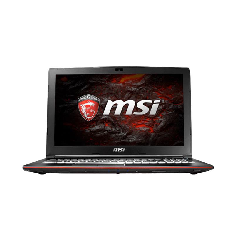 MSI GP62MVR-7RF Gaming Laptop - Hitam [Intel Core i7-7700HQ/16GB RAM/128GB SSD+1TB /Windows 10 Home/15.6"]
