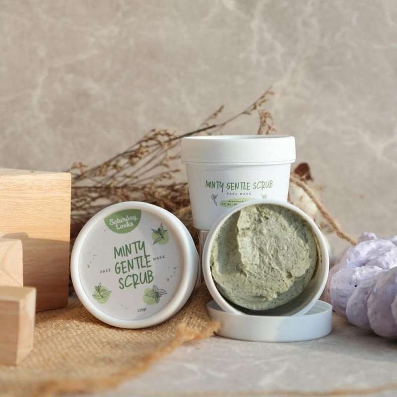 Minty shop gentle scrub