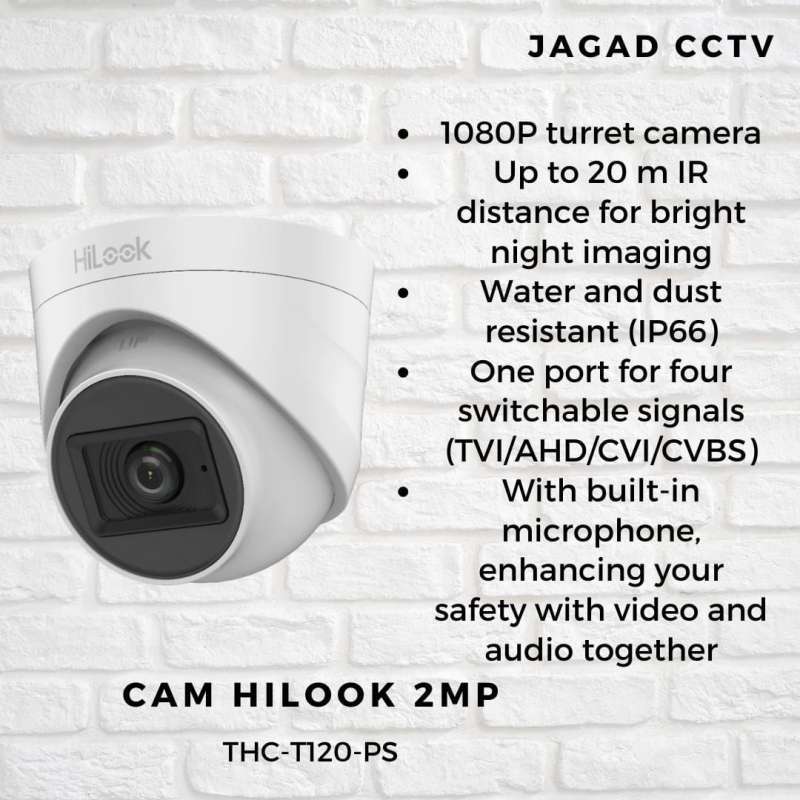 Jual Cam Hilook Thc T120 Ps Di Seller Jagad Cctv Kota Surakarta Solo Jawa Tengah Blibli