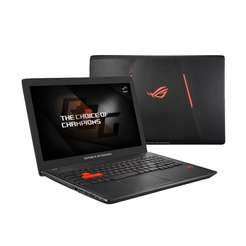 ASUS ROG STRIX GL553VD-FY380 Gaming Laptop - Black [i7-7700HQ/16GB/128GB SSD + 1TB/GTX1050M-4GB/15.6 Inch FHD]