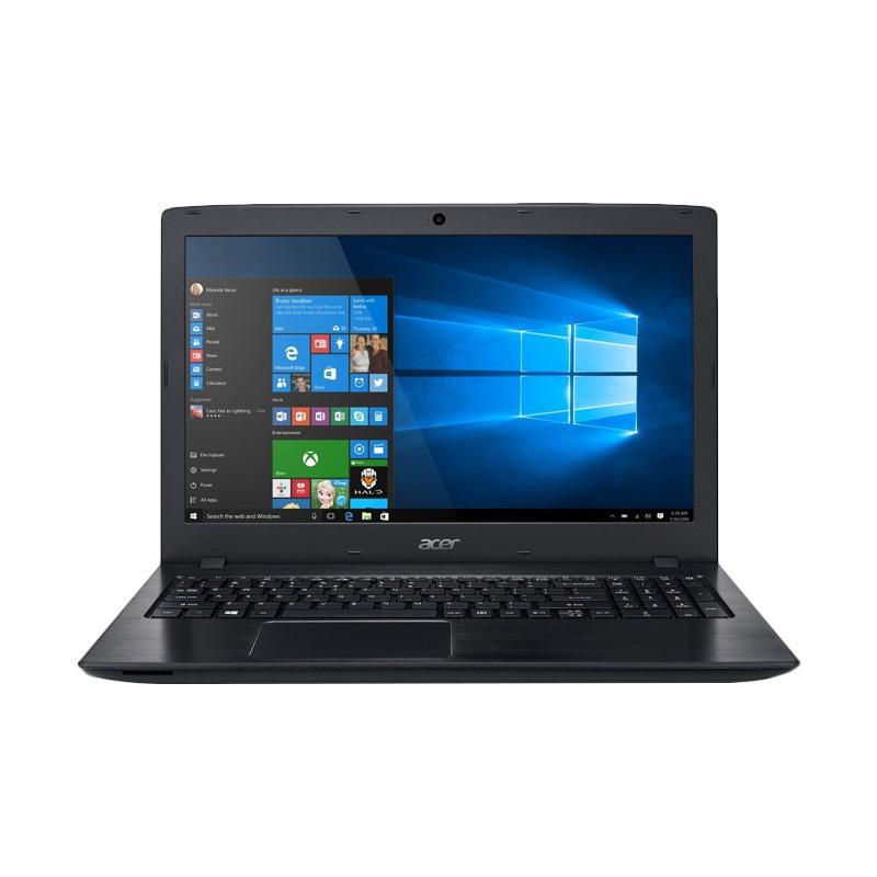 Acer E5-575 Notebook - Black [Intel Core i3-6006U 2.0GHz/4GB/500GB/15.6 Inch]