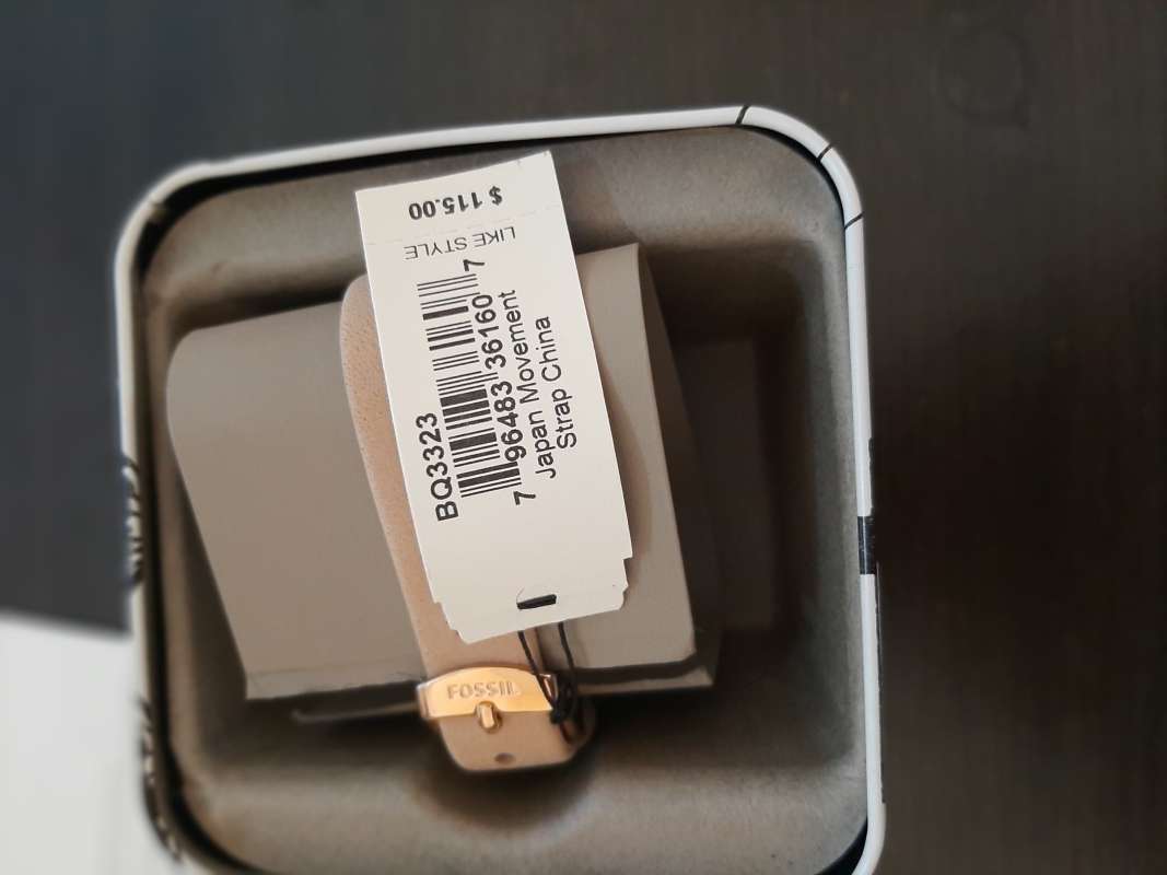 Fossil Laney Three Tan Leather BQ3323 