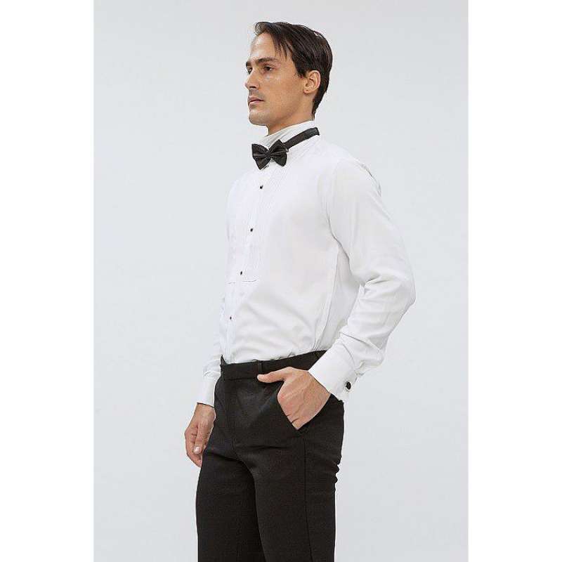 Jual Kemeja Tuxedo Wedding Wing Tip 