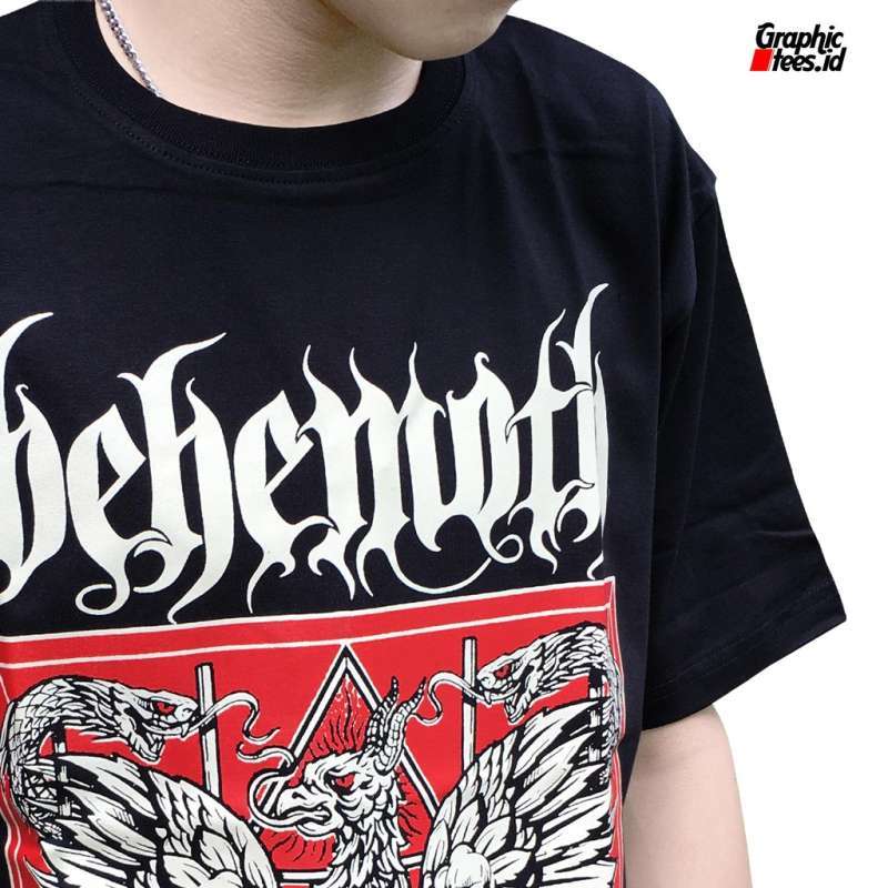 Promo KAOS BAND BLACK METAL BEHEMOTH 