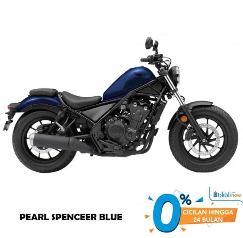 Jual Honda REBEL 500 Sepeda Motor Surabaya Spencer Blue di