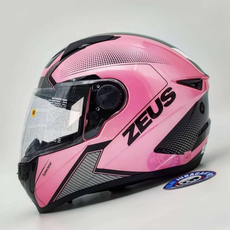 Jual Zeus 811 Helm Full Face Pink Al16 Hitam Di Seller Juragan