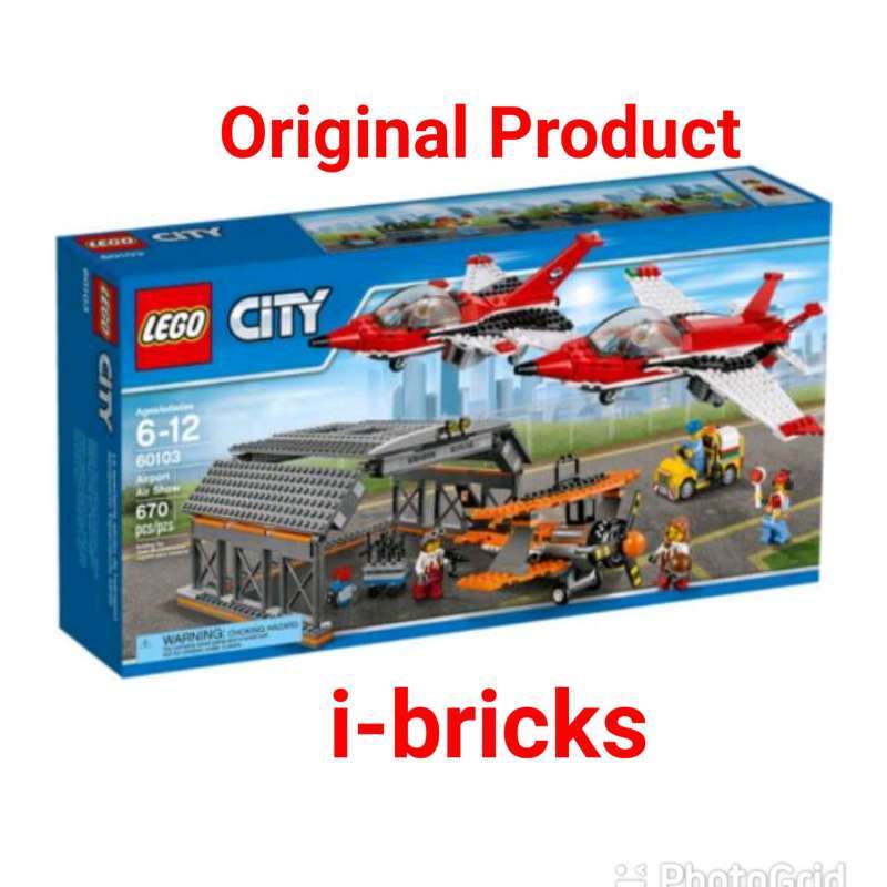 Lego City Airport Air Show 60103 Blocks Stacking Toys