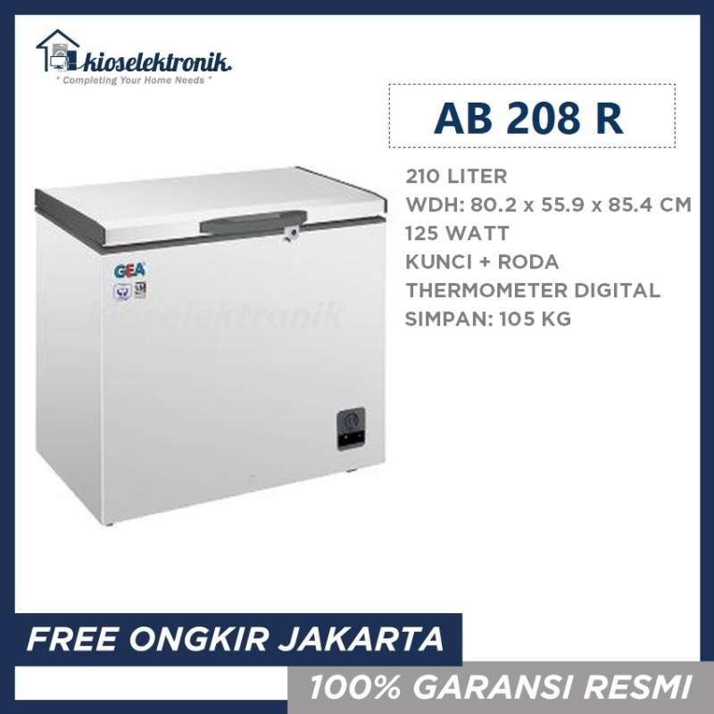 Ukuran freezer gea hotsell