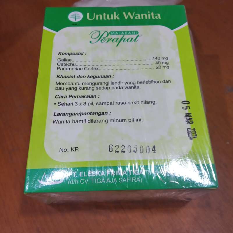 Jamu Herbal Manjakani Perapat untuk Wanita mengurangi Lendir dan bau tidak  sedap pada Miss V