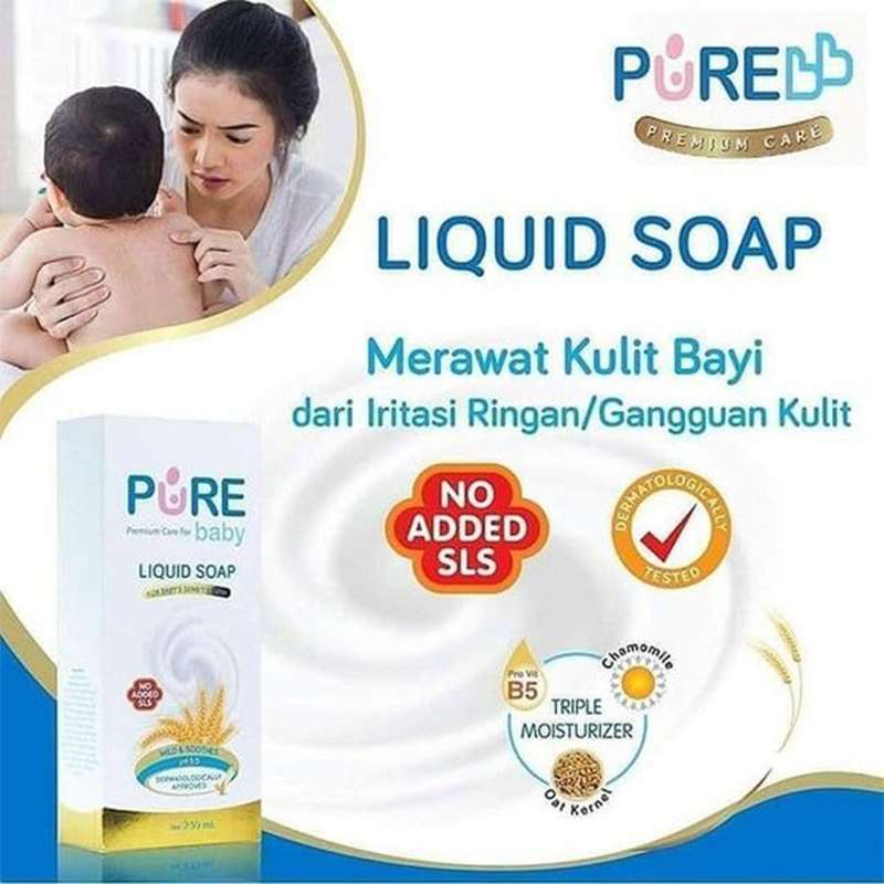 Pure baby liquid soap 230ml discount