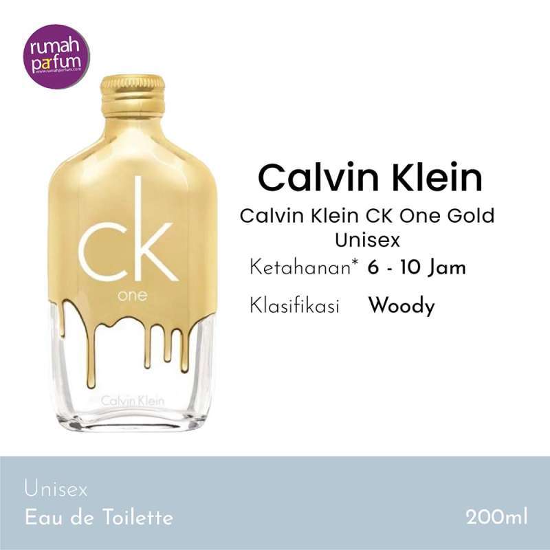 Harga parfum ck one gold sale