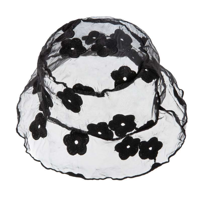 Lace Bucket Cap Women Flower Sun Hats 