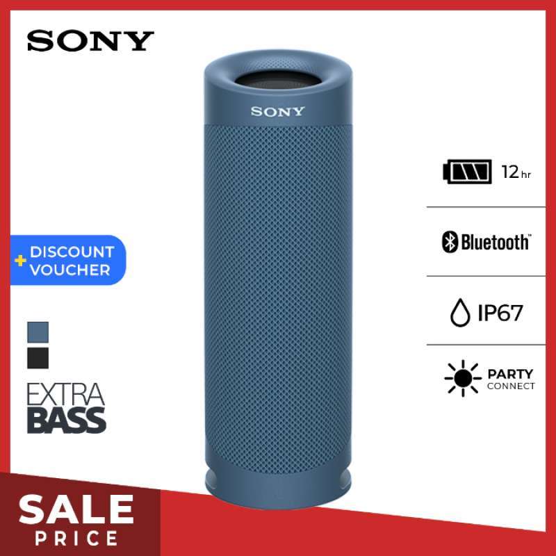 Promo Sony SRS-XB23 Speaker Bluetooth 