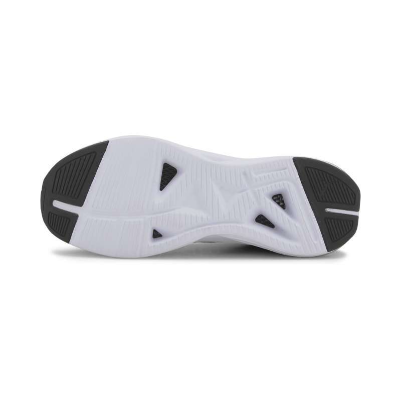 puma black white silver