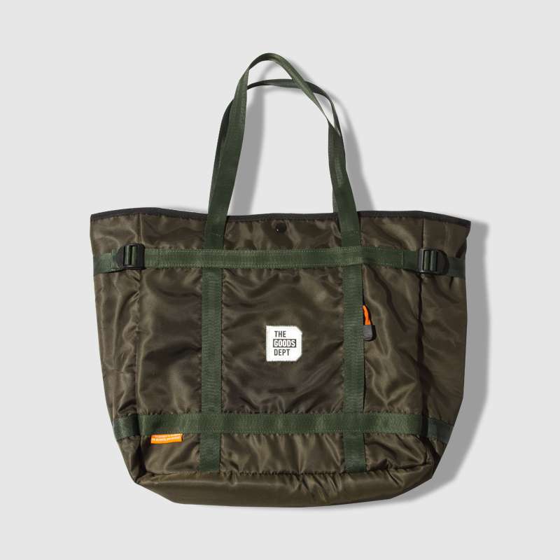 Jual THE GOODS DEPT OVER P Tote Bag Dark Green di Seller The