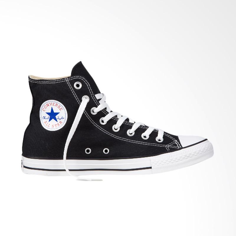 converse all star white black