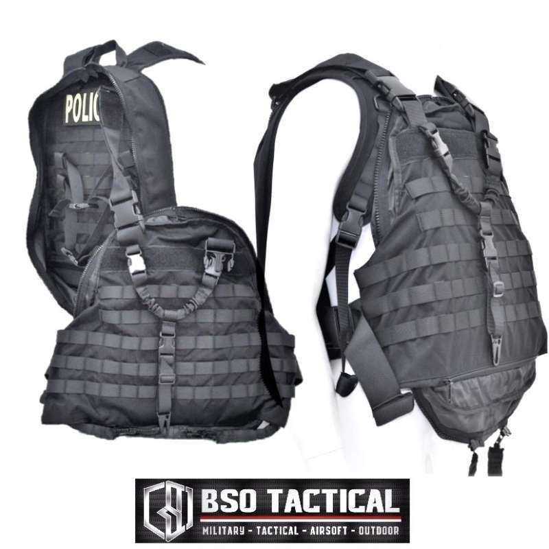 SOETAC Tactical Backpack Invisible Vest 