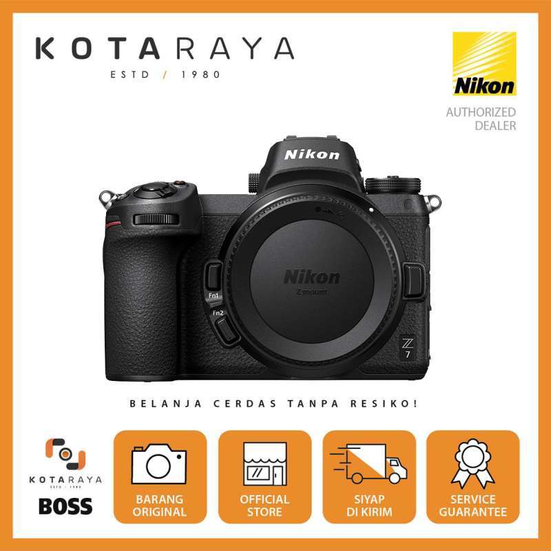 Nikon Z7 Body Only (BO) FTZ Mount Adapter Kamera Mirrorless GARANSI RESMI