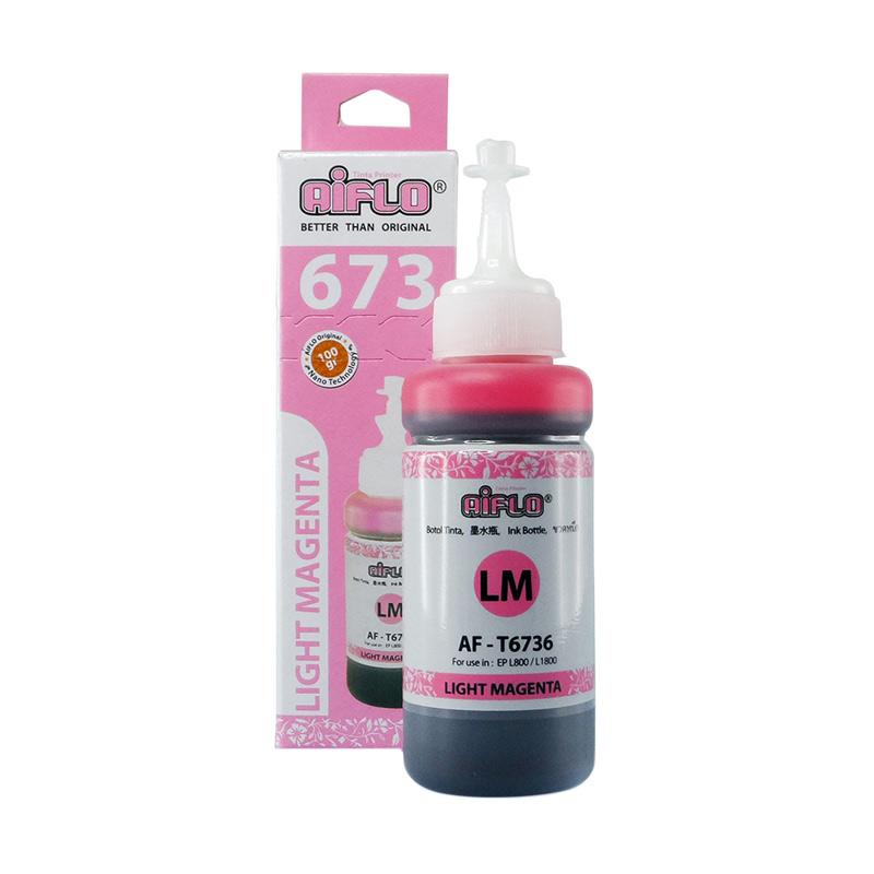 Jual Tinta Epson 673 Murah Aiflo L-Series L800 L850 L1800 100ml Light  Magenta di Seller SRC.COM - Kota Medan, Sumatera Utara | Blibli