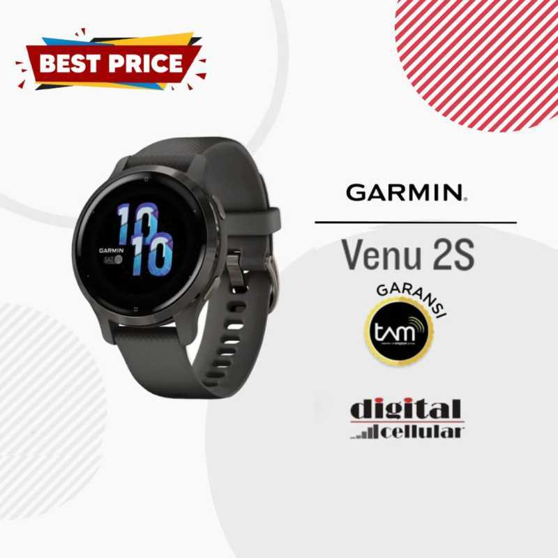 Jual Garmin Venu 2s Garansi Resmi - Slate With Graphite Silicone Band di  Seller Digital Cellular Official Store - Digcell | Blibli