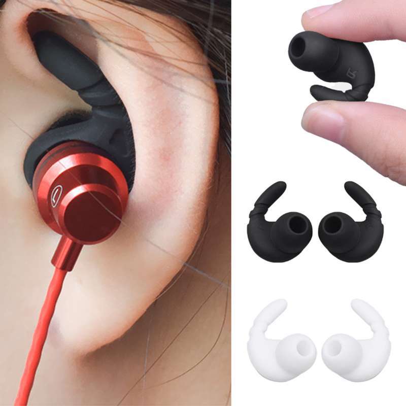 Bluelans 2Pcs Silicone Earbud Cover 