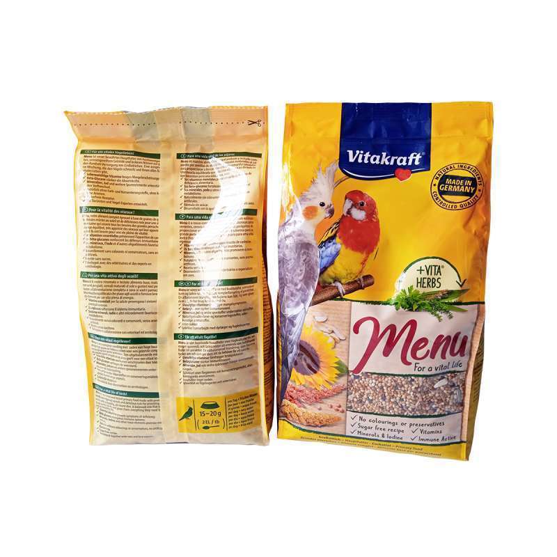 Makanan cockatiel clearance