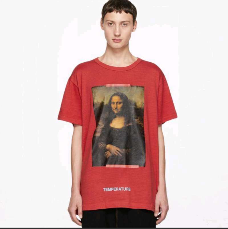 Jual TSHIRT OFF WHITE MONALISA di 
