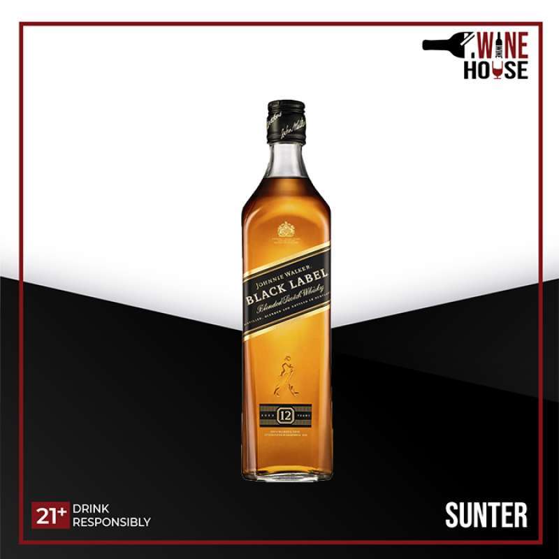 Promo Johnnie Walker Black Label (1.000ml) - Blanded Scotch ...