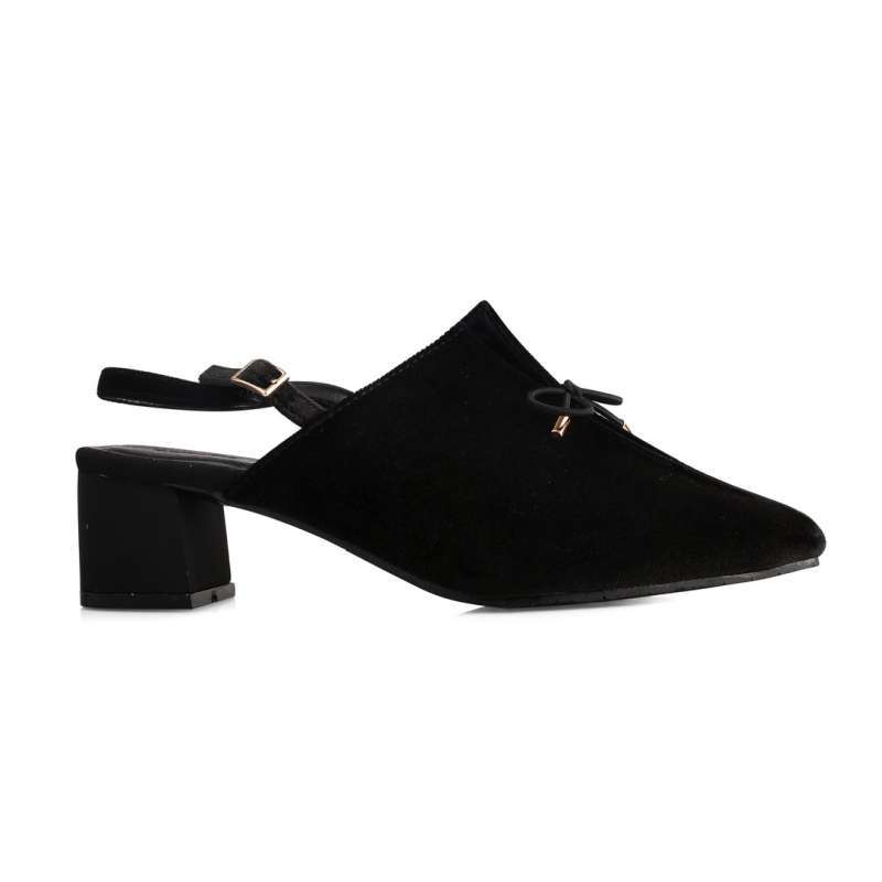 Promo Symbolize Fleur Heels - Hitam di 