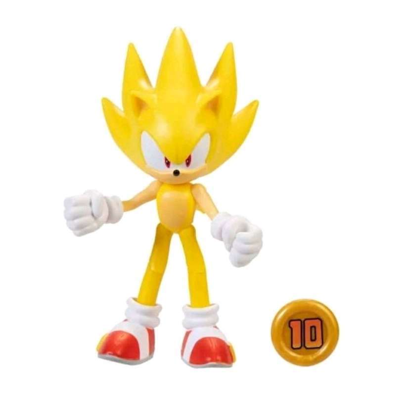 Hedgehog Super Sonic Action Figure 